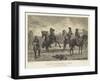 William III at the Siege of Namur, Death of Mr Godfrey the Financier-J.M.L. Ralston-Framed Giclee Print