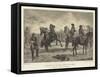 William III at the Siege of Namur, Death of Mr Godfrey the Financier-J.M.L. Ralston-Framed Stretched Canvas