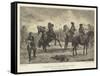 William III at the Siege of Namur, Death of Mr Godfrey the Financier-J.M.L. Ralston-Framed Stretched Canvas