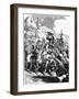 William III Entering Exeter-null-Framed Giclee Print