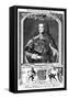 William III, King of England, Scotland and Ireland-B Cole-Framed Stretched Canvas