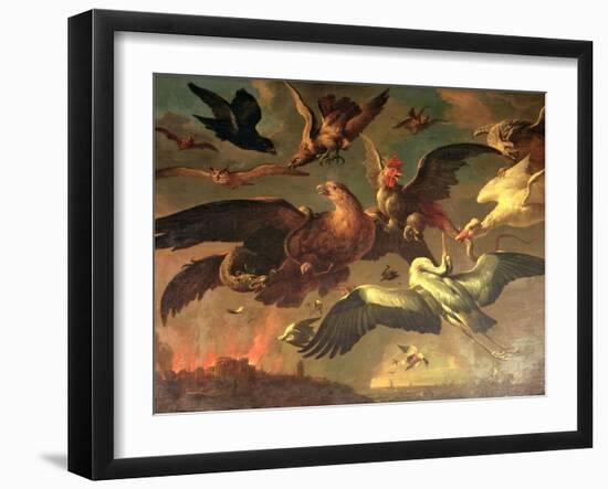 William III's Lowland Wars-Melchior de Hondecoeter-Framed Giclee Print