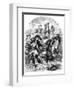 William III Thrown from His Horse Near Hampton Court-C Sheeres-Framed Giclee Print