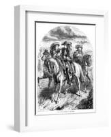 William III Wounded at the Boyne-C Sheeres-Framed Giclee Print