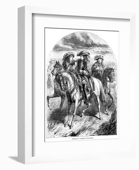 William III Wounded at the Boyne-C Sheeres-Framed Giclee Print