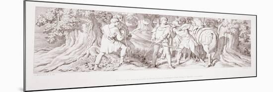William, in His Hunting Ground at Rouen, Receives Intelligence from Tostig of Harold's…-Daniel Maclise-Mounted Giclee Print