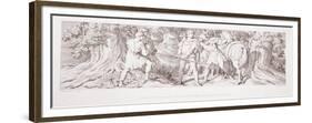 William, in His Hunting Ground at Rouen, Receives Intelligence from Tostig of Harold's…-Daniel Maclise-Framed Premium Giclee Print