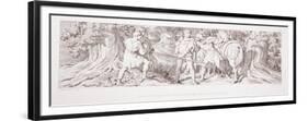 William, in His Hunting Ground at Rouen, Receives Intelligence from Tostig of Harold's…-Daniel Maclise-Framed Premium Giclee Print