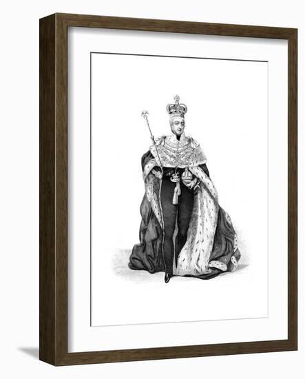 William IV, King of the United Kingdom, 1837-null-Framed Giclee Print