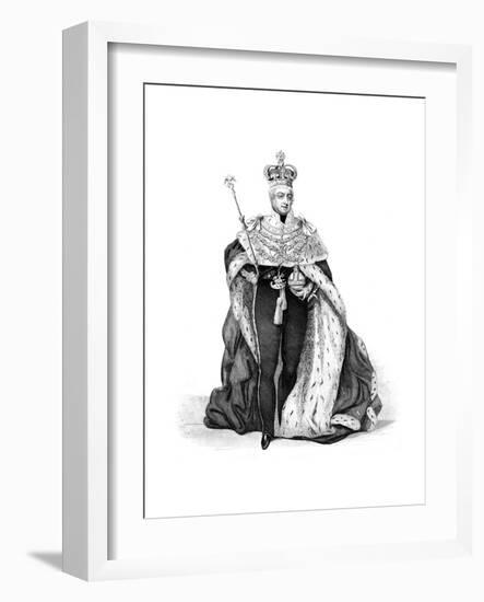 William IV, King of the United Kingdom, 1837-null-Framed Giclee Print