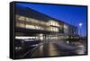 William J, Clinton Presidential Library, Little Rock, Arkansas, USA-Walter Bibikow-Framed Stretched Canvas