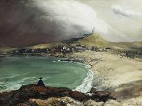 Curving Beach, New England-William James Glackens-Giclee Print