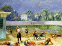 Riverside Drive-William James Glackens-Stretched Canvas