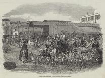Scenes of South African Travel, an Attack in the Night-William James Linton-Giclee Print