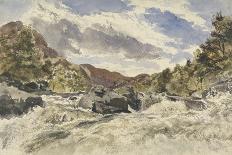 A Mountain Torrent-William James Muller-Giclee Print