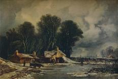 A Welsh Stream, 1843-William James Muller-Framed Stretched Canvas