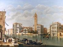 A View of the Grand Canal, Venice, from Santa Maria della Carita to the Bacino di San Marco-William James-Giclee Print