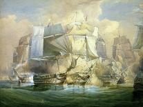 A Barque in Two Positions and Other Shipping off the Coast at Dover-William John Huggins-Giclee Print
