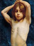 Study of a Young Boy-William John Wainwright-Giclee Print