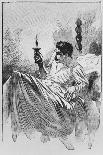 The Narrator in Bed, Illustration from 'Le Horla' by Guy De Maupassant-William Julian-Damazy-Giclee Print