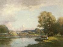 Summer at Hemingford Grey-William Kay Blacklock-Giclee Print