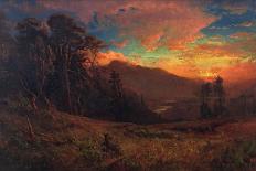 An Autumnal Sunset on the Russian River, 1878-William Keith-Giclee Print