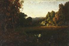 An Autumnal Sunset on the Russian River, 1878-William Keith-Giclee Print