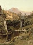 Mono Pass, Sierra Nevada Mountains, California, 1877 (Oil on Canvas)-William Keith-Giclee Print