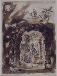 Alexander Pope in His Grotto-William Kent-Giclee Print