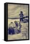 William Kidd-Howard Pyle-Framed Stretched Canvas