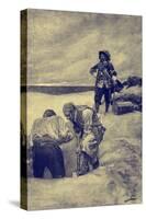 William Kidd-Howard Pyle-Stretched Canvas