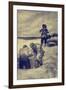 William Kidd-Howard Pyle-Framed Giclee Print