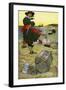 William Kidd-Howard Pyle-Framed Giclee Print