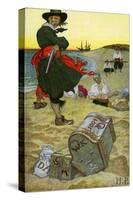 William Kidd-Howard Pyle-Stretched Canvas