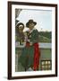 William Kidd-Howard Pyle-Framed Giclee Print