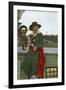 William Kidd-Howard Pyle-Framed Giclee Print