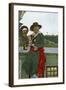 William Kidd-Howard Pyle-Framed Giclee Print