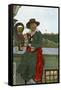 William Kidd-Howard Pyle-Framed Stretched Canvas