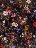 Wild Flowers Design for Silk Material, C.1790-William Kilburn-Giclee Print