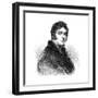 William Lamb, Lord Melbourne, 19th Century-null-Framed Giclee Print