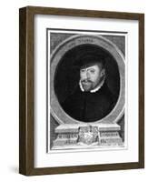 William Lambarde-George Vertue-Framed Art Print