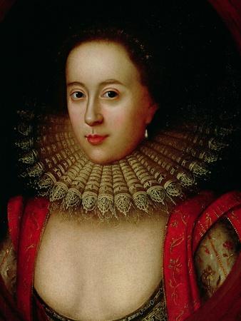 Portrait of Frances Howard (1590-1632) Countess of Somerset, circa 1615
