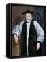 William Laud (1573-1645). Engraving. Colored.-Tarker-Framed Stretched Canvas