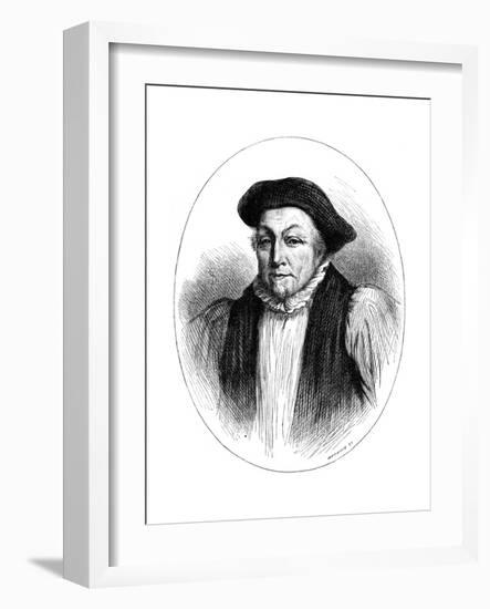 William Laud, 17th Century Archbishop of Canterbury, C1880-Whymper-Framed Giclee Print