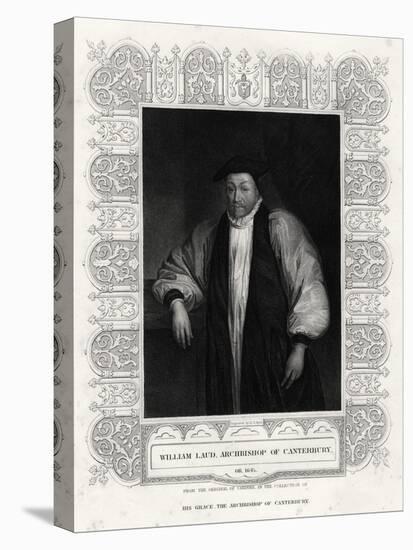 William Laud, Archbishop of Canterbury, 19th Century-Henry Thomas Ryall-Stretched Canvas