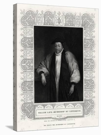 William Laud, Archbishop of Canterbury, 19th Century-Henry Thomas Ryall-Stretched Canvas