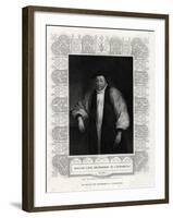 William Laud, Archbishop of Canterbury, 19th Century-Henry Thomas Ryall-Framed Giclee Print