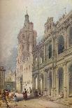 'Town Hall, Cologne', c1841-William Leighton Leitch-Giclee Print