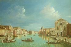 New Canal and Town of Santa Maura, One of the Ionian Islands-William Leighton Leitch-Framed Giclee Print