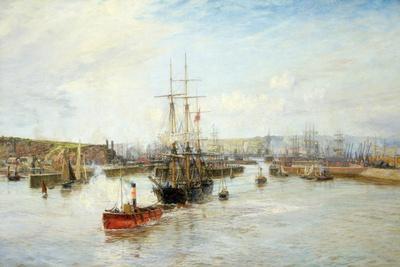 Entrance to Barry Dock, South Wales, 1897